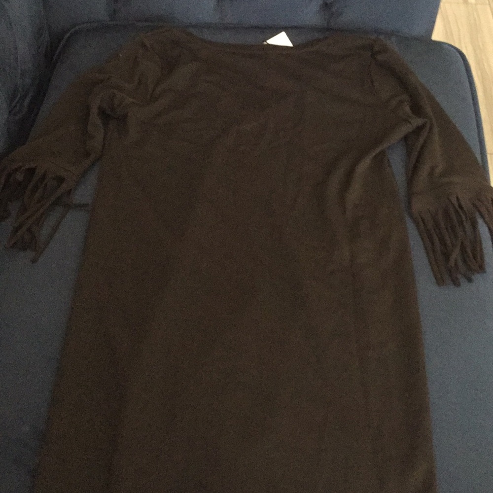 SOLD Serena Fringe Dress - Picture 5 of 6